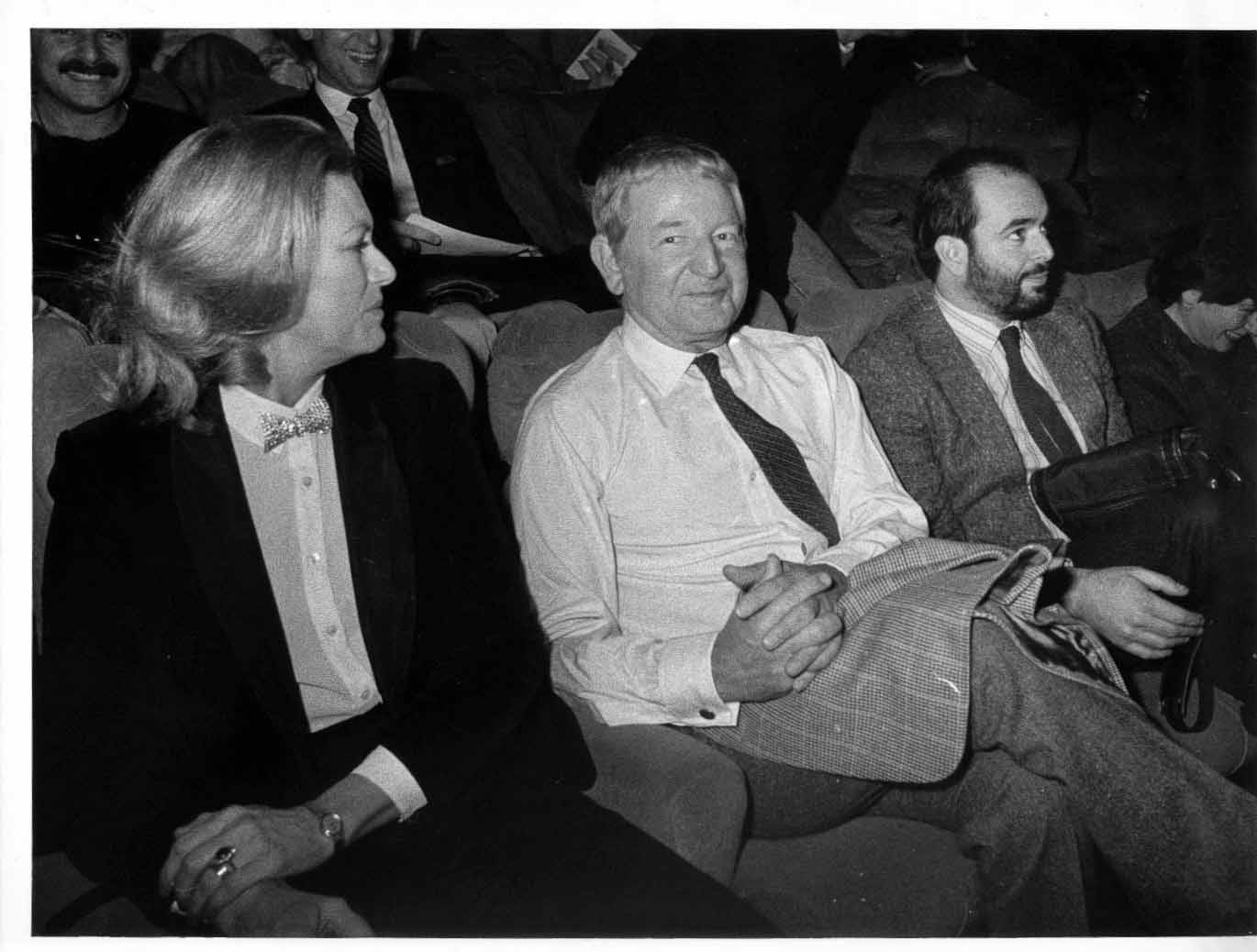 Douglas Hickox ("Theatre de Sang"), son épouse et Alain Schlockoff