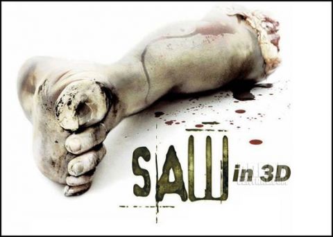 Troisième poster de "SAW 3D" en relief.... (voir ci-dessous)
