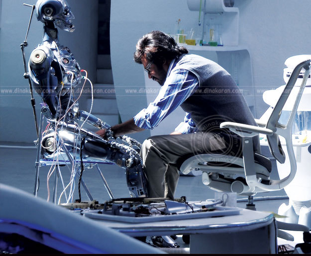 "Robot" ("Endhiran") est un nouveau film de SF indien, de S. Shankar, sorti le 24 septembre dernier au pays des Maharadjahs (suite ci-dessous)
