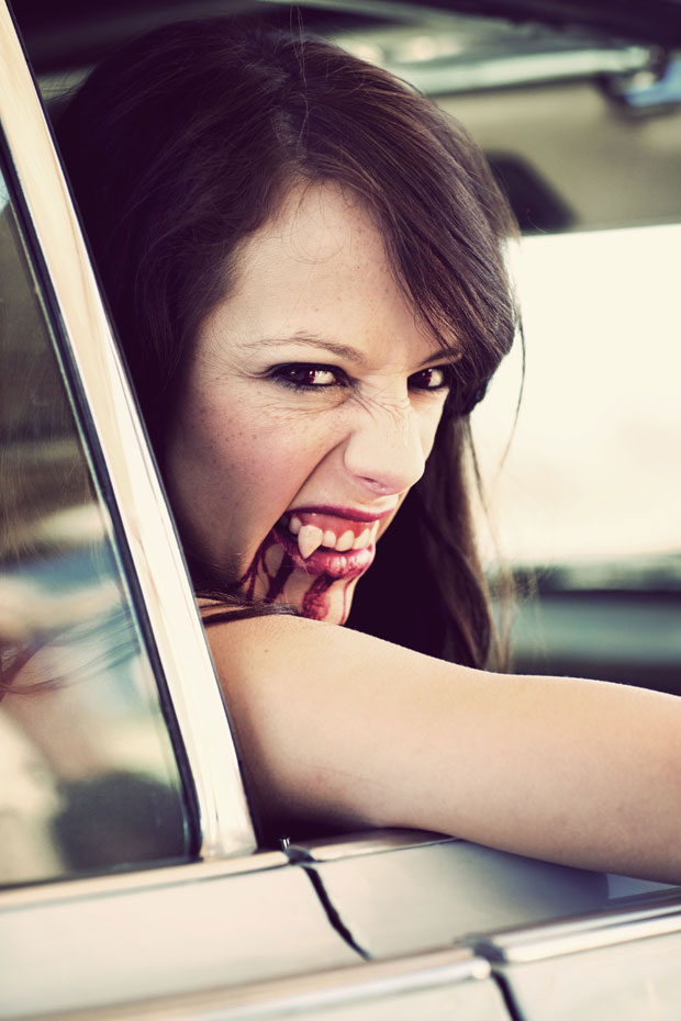 "The Thompsons", des Butchers Brothers, en tournage, voit la famille vampire des Hamiltons resurgir en Angleterre sous une nouvelle identité... (voir ci-dessous)