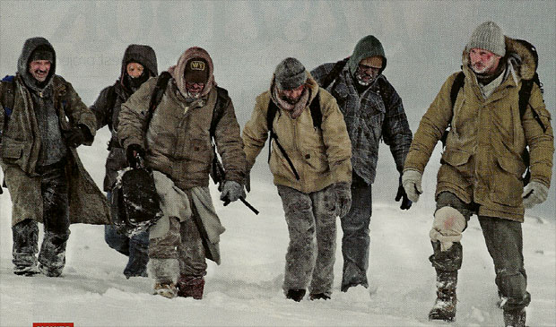 En tournage au Canada,  le thriller "The Grey", permet au scénariste-réalisateur Joe Carnahan de retrouver Liam Neeson qu'il avait dirigé l'an dernier dans "L'agence tous risques".... (voir ci-dessosus).