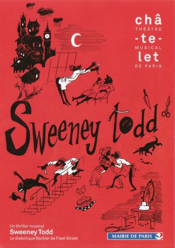 A partir du 21 avril débuteront au Théâtre du Châtelet à Paris les représentations de "Sweeny Todd", le thriller musical de Stephen Sondheim (suite ci-dessous)