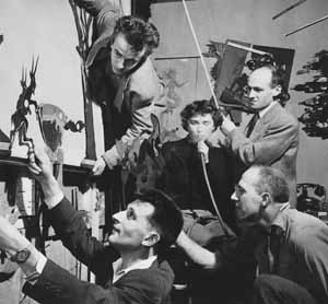 Spectacle d'ombres chinoises Cinémathèque française - 1949