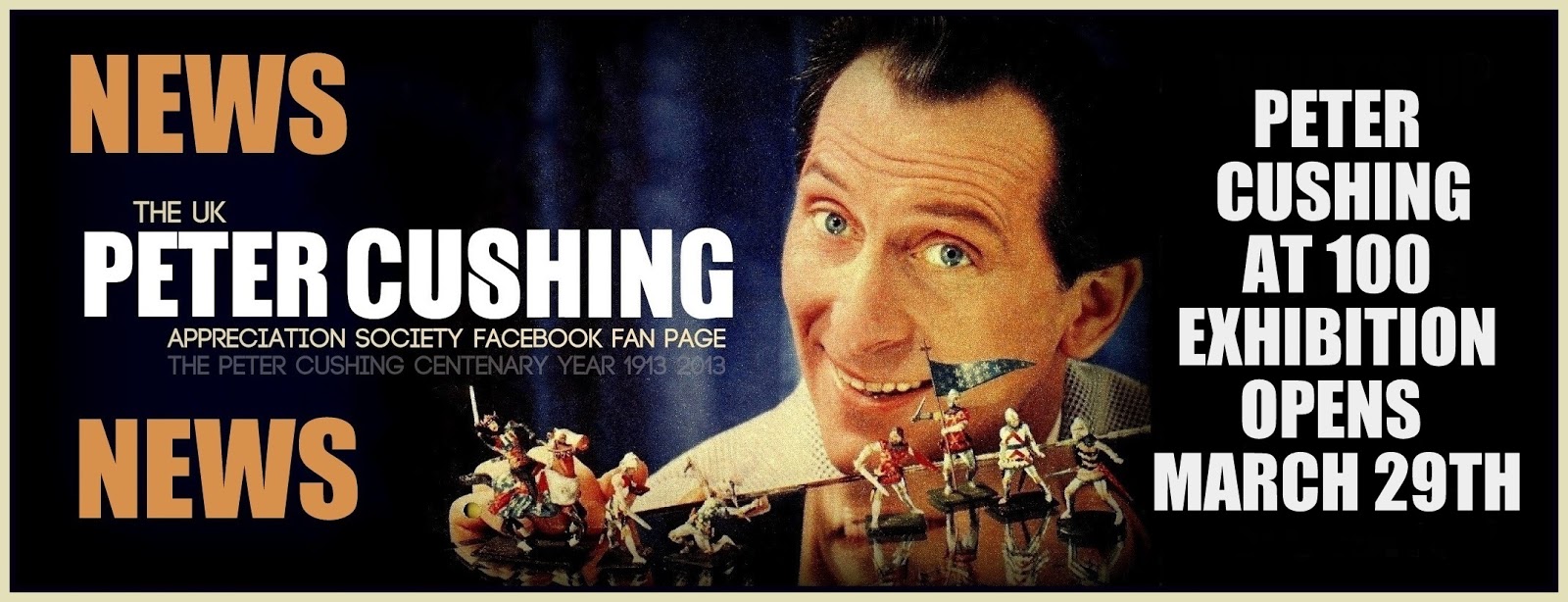 exposition Peter Cushing à Whitstable printemps 2013