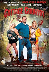 En provenance du Canada, une nouvelle comédie horrifique  : "Cottage Country" de Peter Wellington ... (voir ci-dessous)