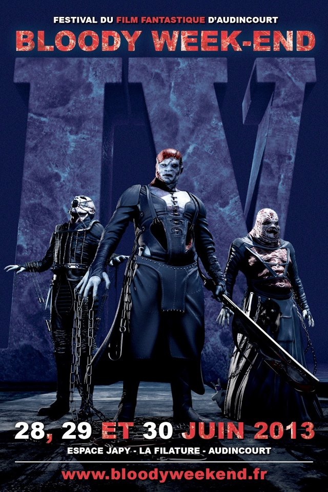 C'est du 6 au 8 juillet qu'aura lieu le 4e Bloody Week-End, festival et convention du film fantastique d'Audincourt (voir ci-dessous)