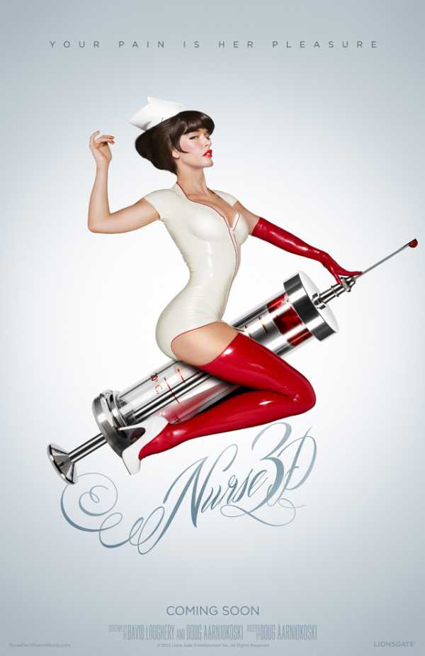 C'est le 7 février que sort aux USA "Nurse 3D" (voir ci-dessous)