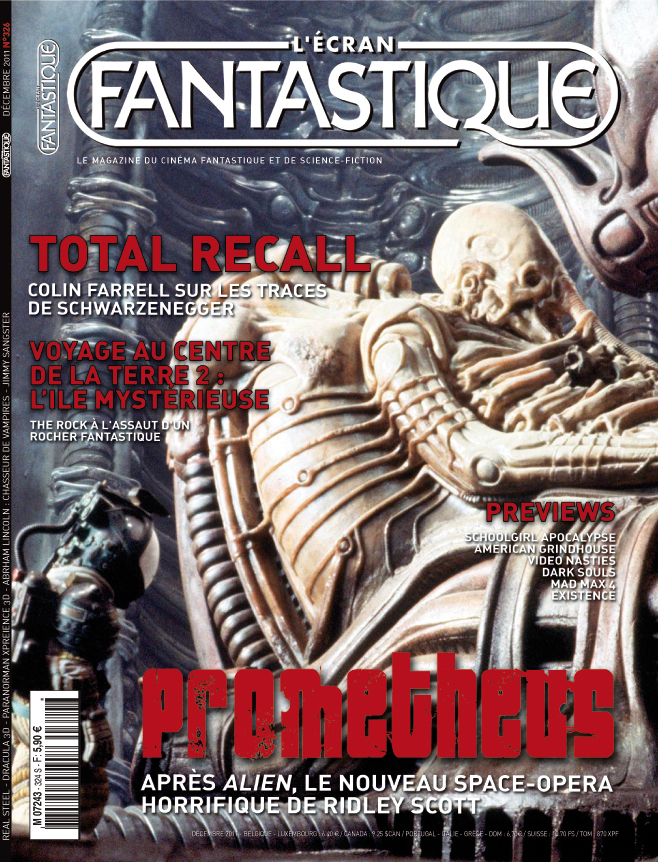 Dans le numéro d'avril de L'ECRAN FANTASTIQUE, pour la Ière fois depuis 10 ans, une page de vente des anciens numéros du magazine. 45 ans d'Histoire du Cinéma Fantastique et de Science-Fiction !