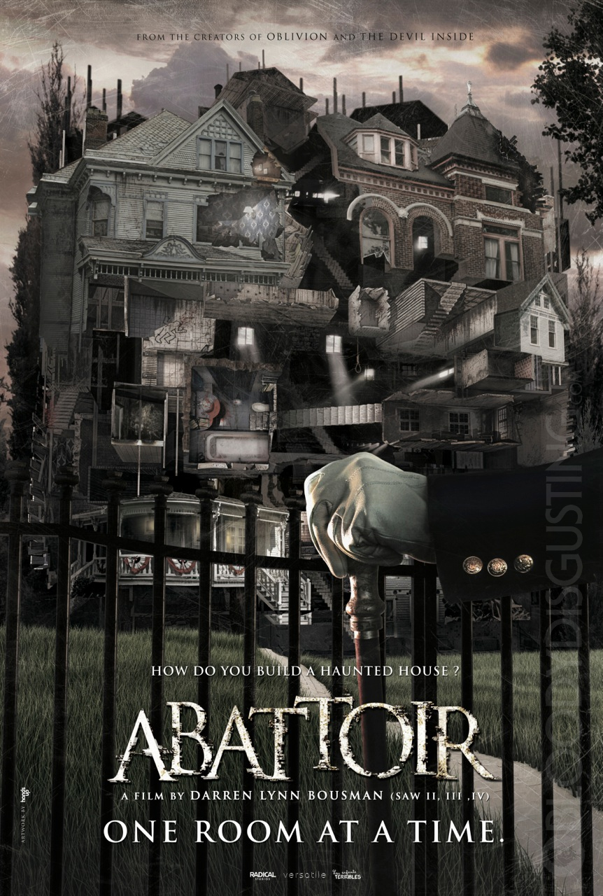 Annoncé depuis juillet 2009, "Abattoir", le nouveau film de Darren Lynn Bousman ("Saw" 2, 3 et 4) va finalement se tourner, pour une sortie fixée au printemps 2015 (voir ci-dessous)