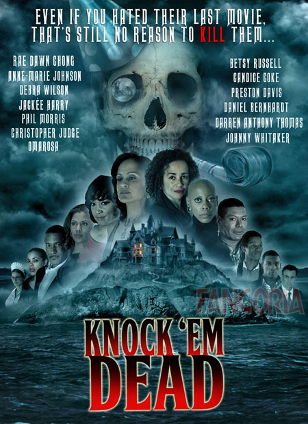 Rae Dawn Chong vedette de la comédie d'horreur "Knock'em Dead" (voir ci-dessous)