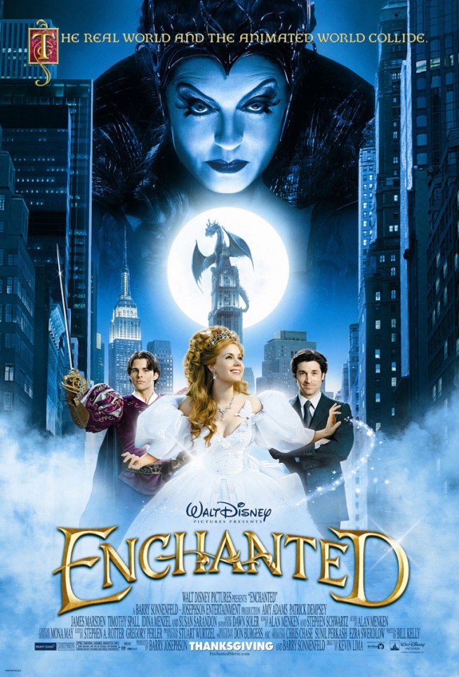 "Enchanted 2" en chantier, produit par Disney..... (voir ci-dessous)