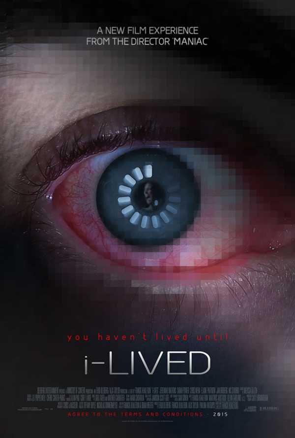 En postproduction, "i-Lived" est le nouveau film de Franck Khalfoun (le remake de "Maniac").... (voir ci-dessous)