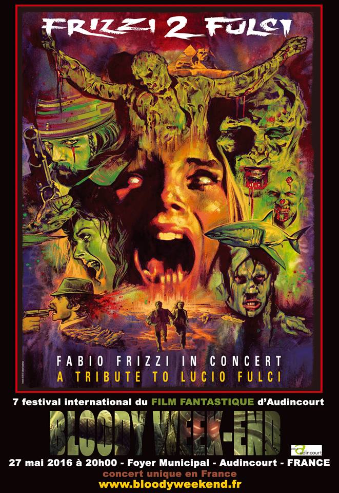 Fabio Frizzi en concert le 27 mai au Bloody Week-End ! (voir ci-dessous)