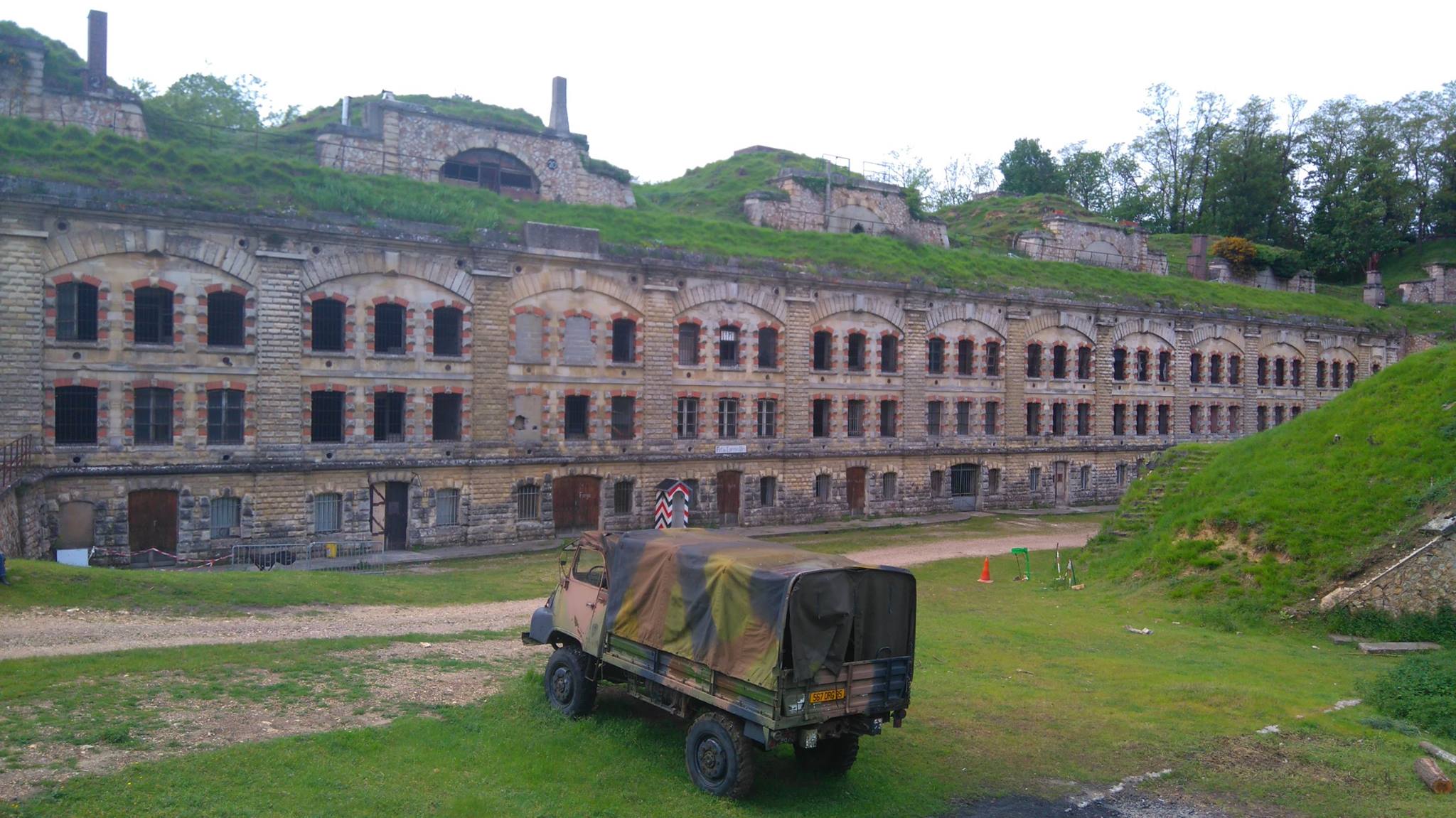 Le fort de Cormeilles, en région parisienne....
