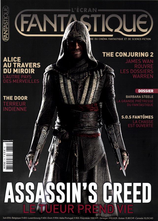 On a vu ASSASSIN'S CREED. Un embargo, jusqu'au 20 décembre, nous empêche d'en publier une critique (et même de donner notre opinion). Mais suivez notre conseil, néanmoins : allez voir le film !