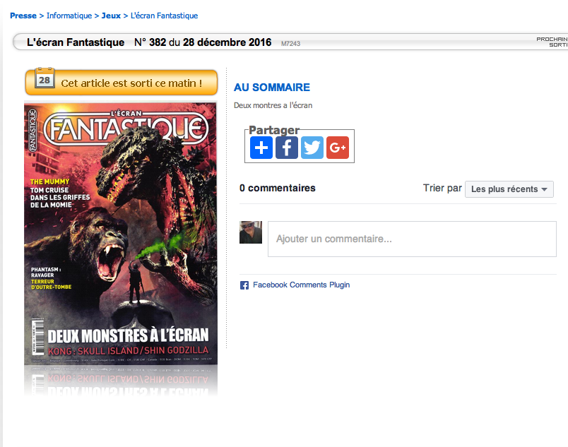 Le nouveau numéro est paru !