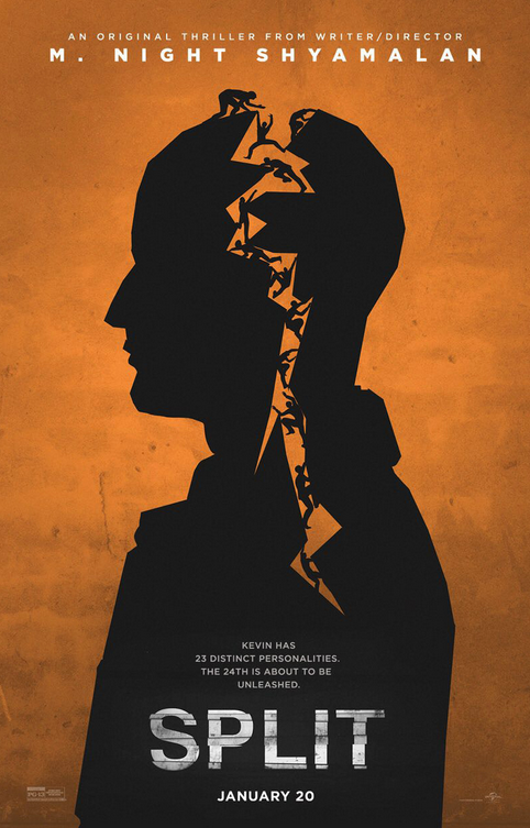 Une nouvelle affiche pour SPLIT, de M. Night Shyamalan, en couverture du numéro de février…