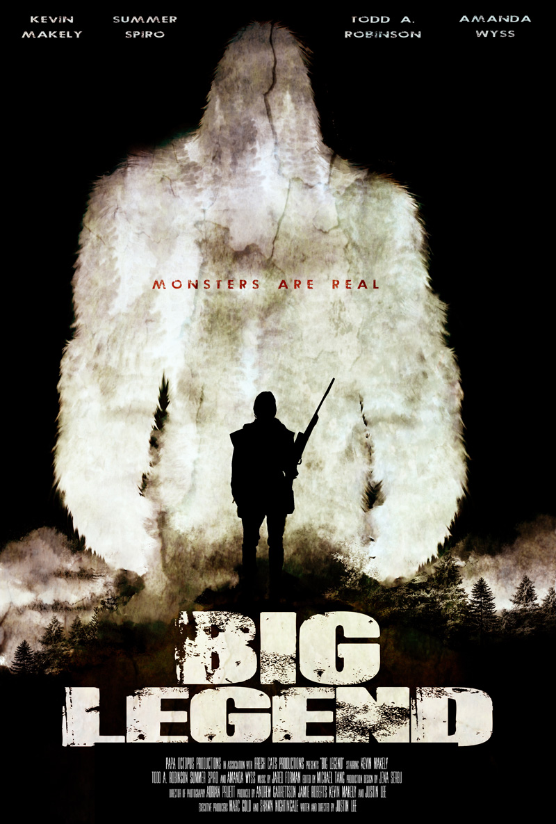 En postproduction, le monster movie BIG LEGEND….