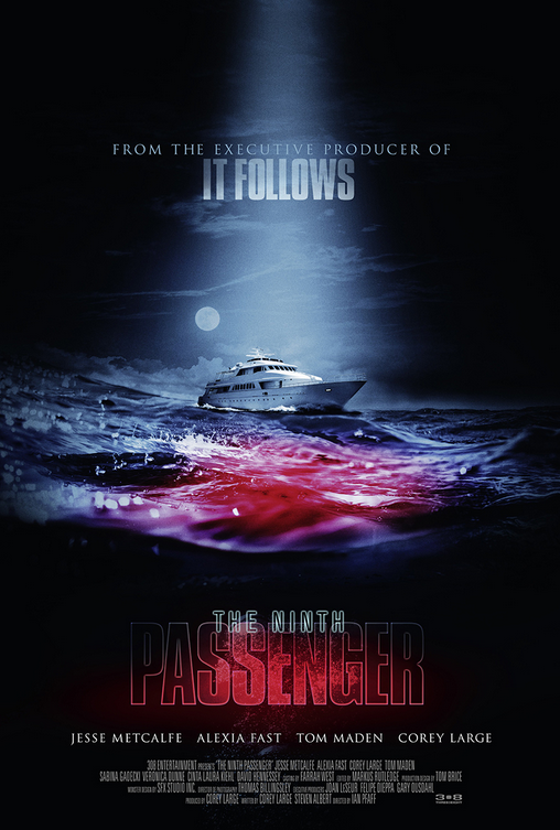 Une affiche pour "The Ninth Passenger"…