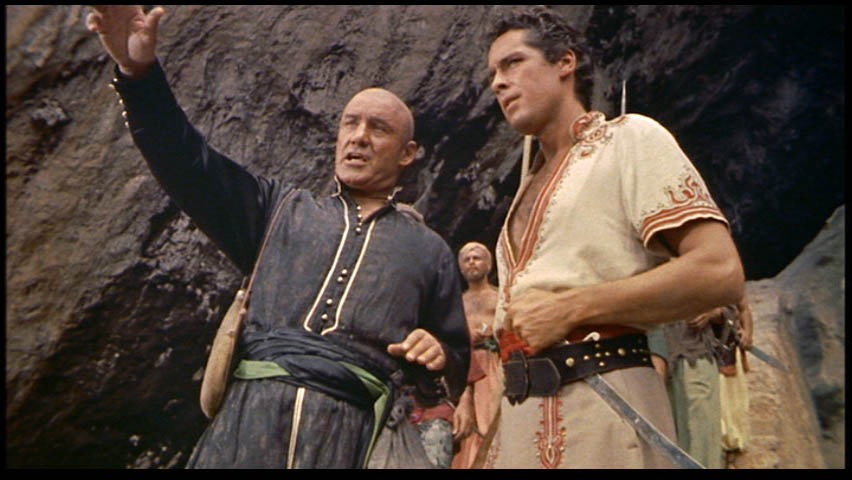 KERWIN MATHEWS (8 janvier 1926 - 5 juillet 2007)/"Le 7e Voyage de Sinbad" avec Torin Thatcher (Sokurah)
