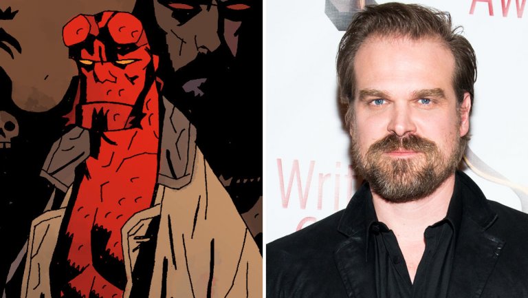Un reboot de « Hellboy » est en cour avec David Harbour, vedette de la série TV «  Stranger Things »…