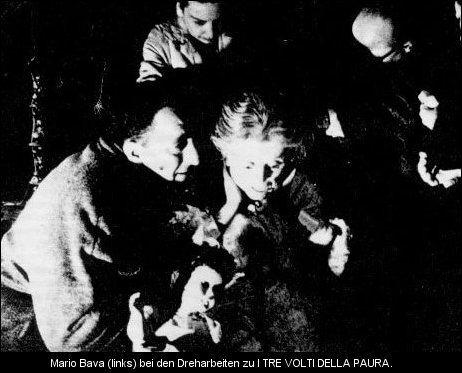 Tournage des "3 Visages de la Peur"
