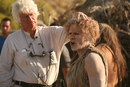 Jean-Jacques Annaud sur le tournage