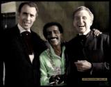 Avec Chistopher Lee et Samy Davis Jr