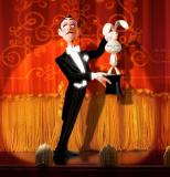 "Presto" est un désopilant court-métrage de Pixar, projeté en première parti de "Wall-E". Un magicien prestidigitateur vaniteux  y confronte sur scène Alec, son partenaire, un lapin furieux de ne pas avoir été nourri !