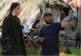 Benjamin Walker dirigé par Timur Bekmanbetov sur le tournage de "Abraham Lincohn : Vampire Hunter".