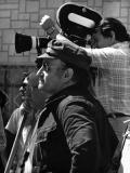 Paul Naschy dirigeant le tournage (1976)