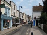 une rue de Whitstable (voir ci-dessous : tout sur Whitstable)